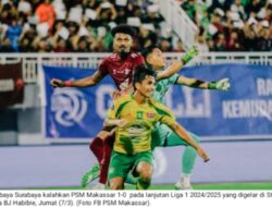 Persebaya Surabaya menang 1-0 atas PSM Makassar