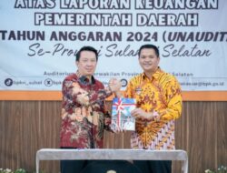 Laporan Keuangan Tepat Waktu, Kepala BPK Sulsel Apresiasi Bupati Bantaeng Uji Nurdin