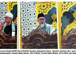 Tampil di Akhir Ramadhan 1446, H, begini Pesan Ketua DKM Nurul Khalifah Samata