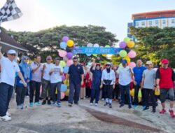 Meriahkan Hardiknas, Bantaeng Bersatu dalam Jalan Sehat dan Donor Darah