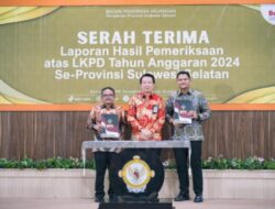 Pemkab Bantaeng Terima Penghargaan WTP ke-10 Berturut-turut