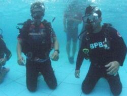 Basarnas Bantaeng Siap Menghadapi Tantangan Penyelamatan di Air dengan Latihan Try Scuba dan Uji Fungsi Aqua Eye
