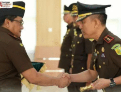 Kajati Sulbar Lantik Andi Irfan sebagai Kajari Majene