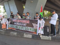 Aksi Bela Palestina: FUIB Sulsel Menggema di Jalan