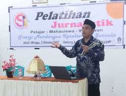 Pelatihan Jurnalistik Suara Imbang  Pengalaman Berharga bagi Pelajar, Mahasiswa dan Wartawan