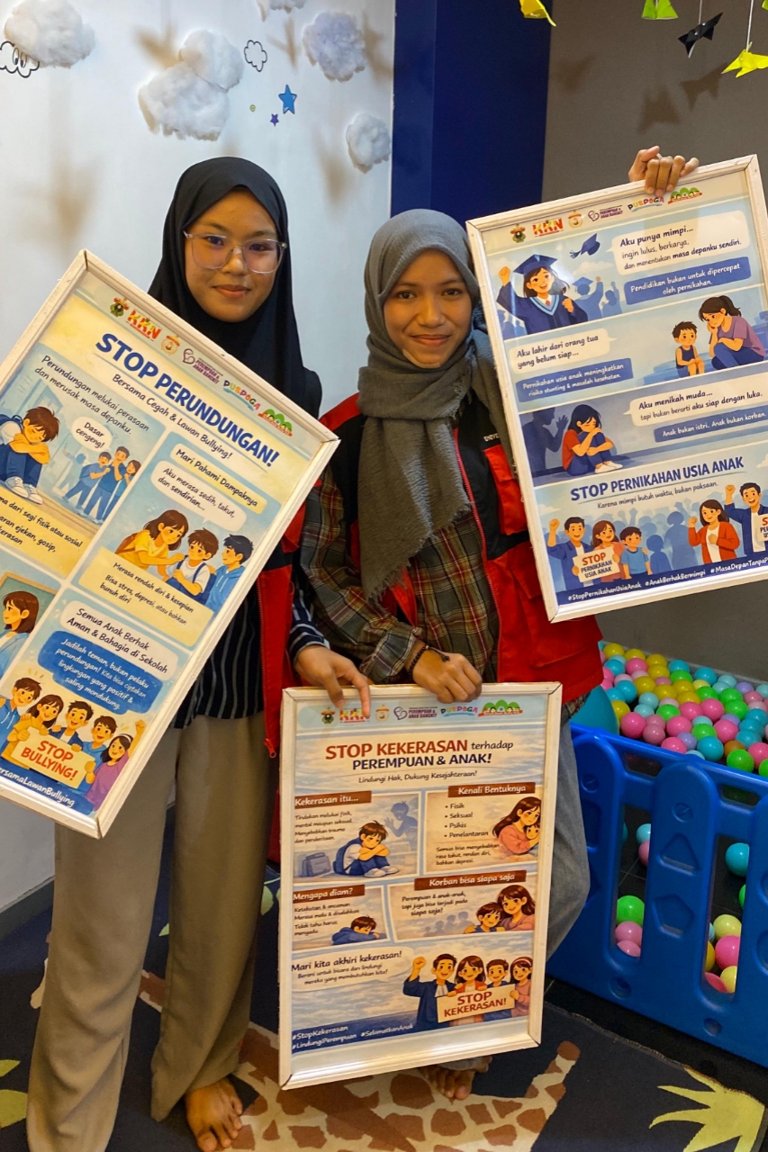 Pojok Aman: Upaya Mahasiswa KKN Unhas Lindungi Anak dan Perempuan