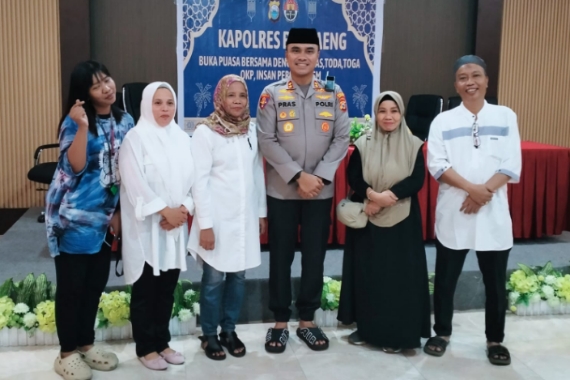 Buka Puasa Bersama, Kapolres Bantaeng Apresiasi Peran Insan Pers