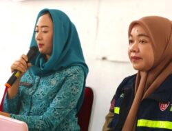 Hj. Hariani Dampingi Ketua TP PKK Kabupaten Bantaeng Sosialisasi Imunisasi