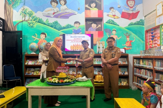 Perpustakaan Ramah Anak SDN Pongtiku 1 Makassar Diresmikan