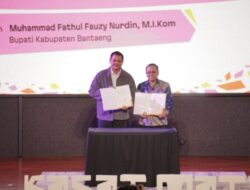 MoU Diteken, Mahasiswa Desain Masuk Desa Bantaeng