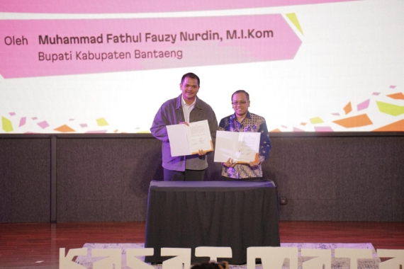 MoU Diteken, Mahasiswa Desain Masuk Desa Bantaeng