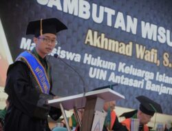Dulu Pusing Biaya, Marbot Kini Sarjana Terbaik Antasari