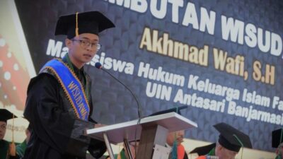 Dulu Pusing Biaya, Marbot Kini Sarjana Terbaik Antasari