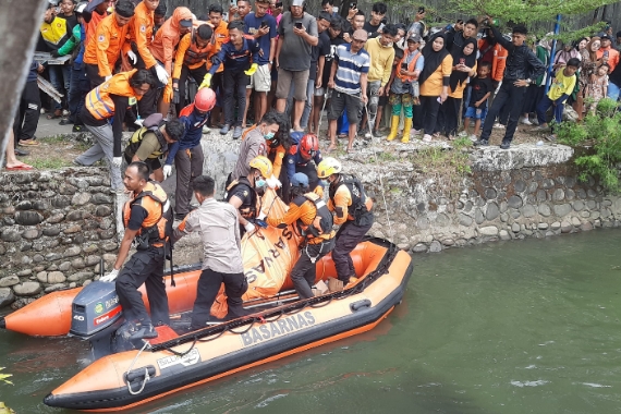 Tenggelam di Sungai Pampang, Korban Ditemukan 85 Meter Lokasi Kejadian