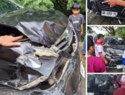 Kecelakaan Beruntun 7 Mobil Rombongan PORSENI PGRI Bantaeng
