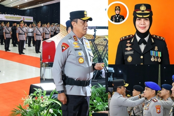 Kapolres Bantaeng dan Karolog Baru Resmi Dilantik