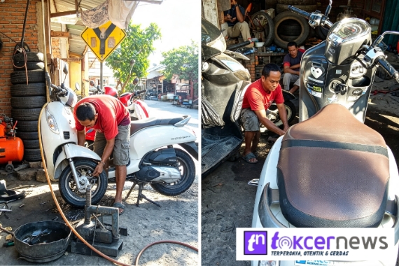 Daeng Nyaluu: Tambal Ban Cuma Rp5.000, Termurah Se-Indonesia di Bantaeng!