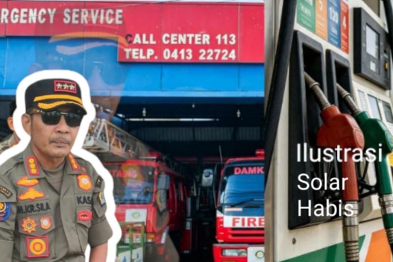 Solar Damkar Bantaeng Kosong, Petugas Beli di Pengecer