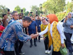 Bupati Bantaeng Turut Sambut Kunjungan Penasihat DWP Kementerian ESDM di Barru
